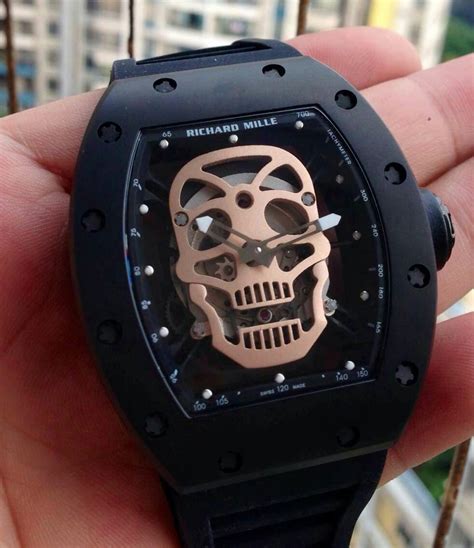 richard mille replica skull|richard mille totenkopf.